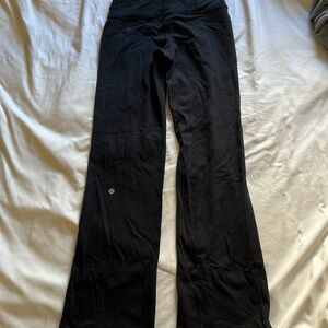 Lululemon Black Flare Yoga Pants